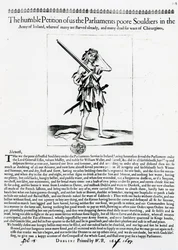 Die demütige Petition von uns, den armen Soldaten des Parlaments in der Armee Irlands, von denen viele bereits verhungert sind und viele aus Mangel an Chirurgen gestorben sind, veröffentlicht 1648